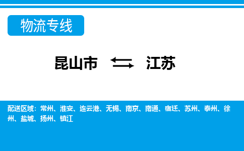 昆山到江苏货运公司-昆山到到江苏物流专线「昆山大件运输」