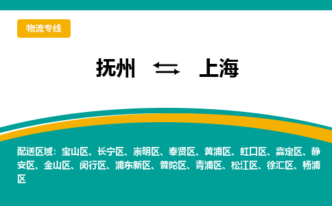 抚州到上海物流专线-抚州到上海物流公司-抚州到上海货运专线