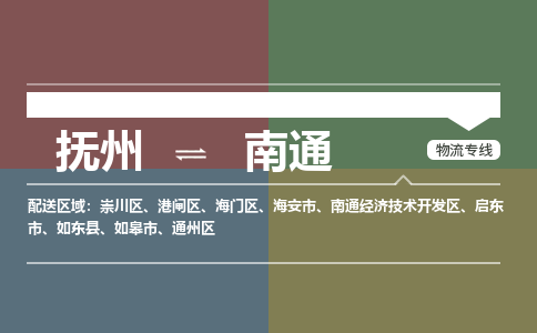 抚州到启东市物流专线-抚州到启东市物流公司-抚州到启东市货运专线