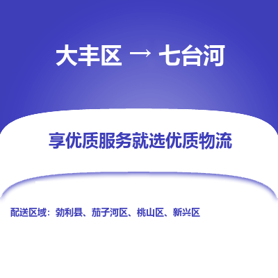 大丰到七台河物流专线-大丰区至七台河货运公司