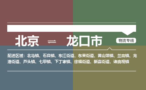 北京到龙口市物流公司专业的北京到龙口市物流专线