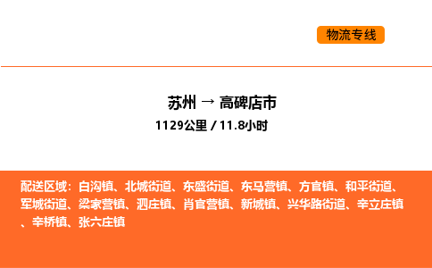 苏州到高碑店市物流专线_苏州到高碑店市货运公司_苏州至鹰潭运输直达专线