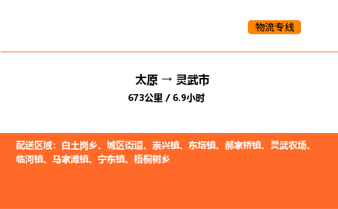 太原到灵武市物流公司-太原到灵武市货运专线-太原到灵武市运输公司