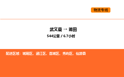 武义县到莆田物流专线公司-掌握实时物流进度