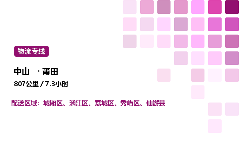 中山到莆田危险品物流专线，中山到莆田物流公司-诚信运输，相伴永远