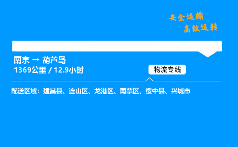 南京到葫芦岛整车物流专线，南京到葫芦岛零担物流公司-速运先锋，运输强者
