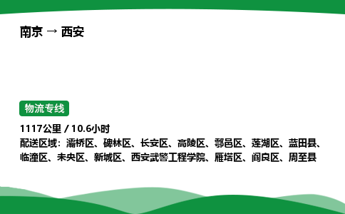 南京到西安整车物流专线，南京到西安零担物流公司-物流快车，运输无忧