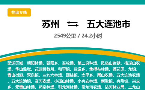 ​苏州到五大连池市专线运输-​苏州到五大连池市物流公司-​苏州到五大连池市货运专线